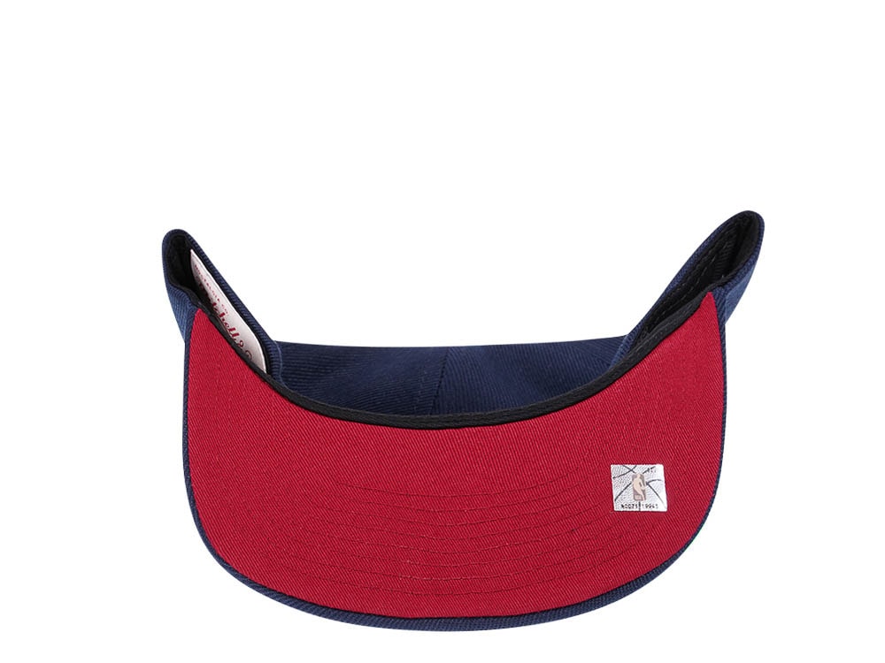 Mitchell & Ness Denver Nuggets NBA Embroidery Glitch Hardwood Classic Snapback Casquette