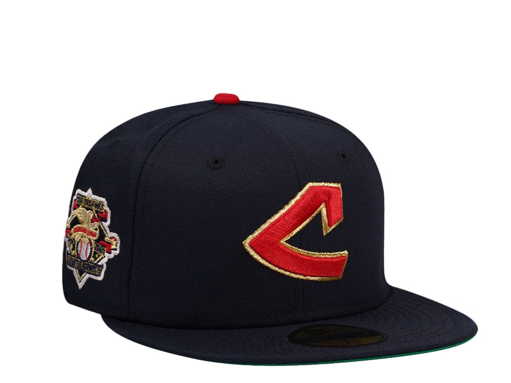 New Era Cleveland Indians American League Throwback Edition 59Fifty Fitted Casquette