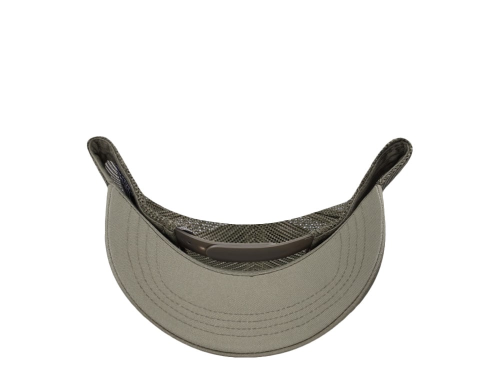 Von Dutch Oval Patch Olive Trucker Snapback Casquette