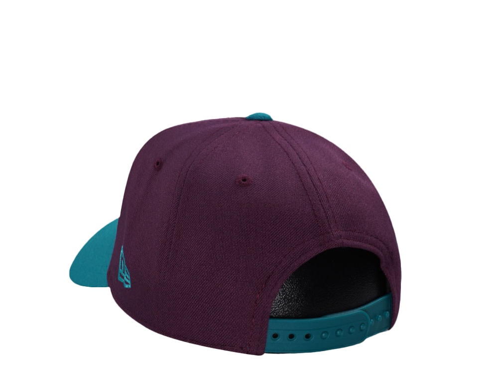 New Era Anaheim Ducks 10th Anniversary Throwback Edition 9Forty A Frame Snapback Casquette