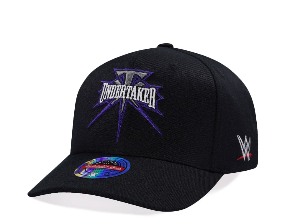 Mitchell & Ness Wrestlemania WWE Undertaker Classic Red Stretch Snapback Casquette
