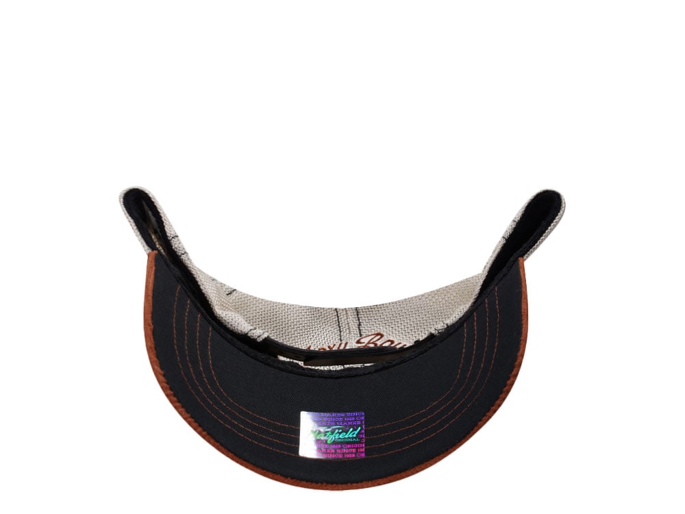 Hatfield Foxy Boy Gray Brown Trucker Snapback Casquette
