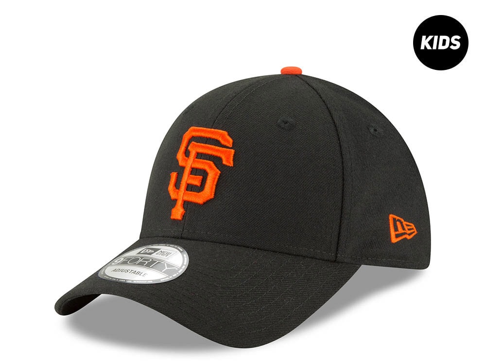 New Era San Francisco Giants Black Kids 9Forty Strapback Casquette