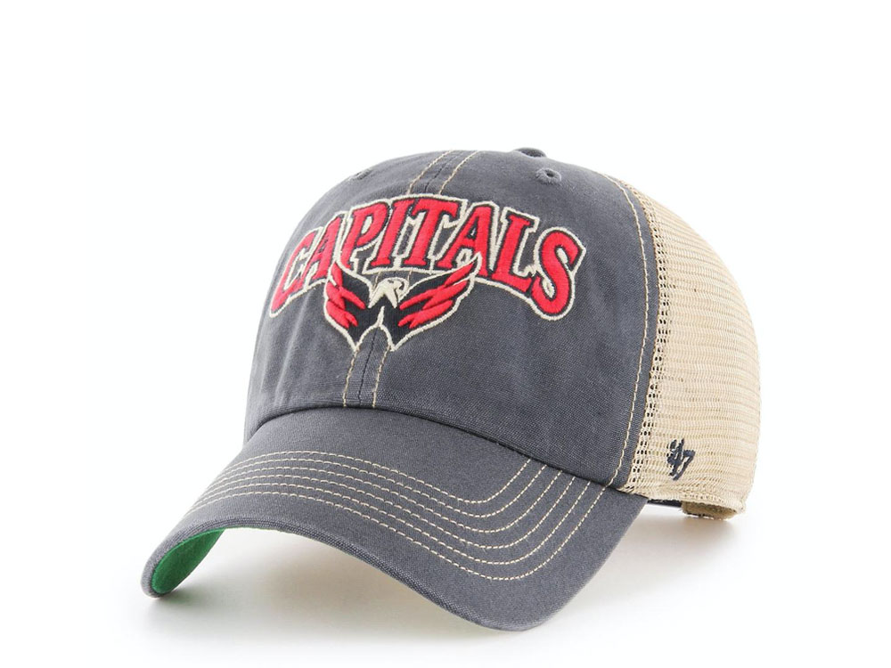 47Brand Washington Capitals Tuscaloosa Clean Up Trucker Snapback Casquette