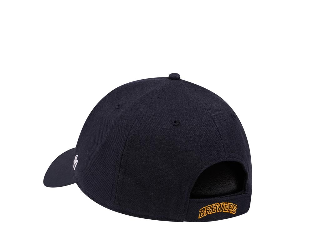 47Brand Milwaukee Brewers Classic Navy Strapback Casquette
