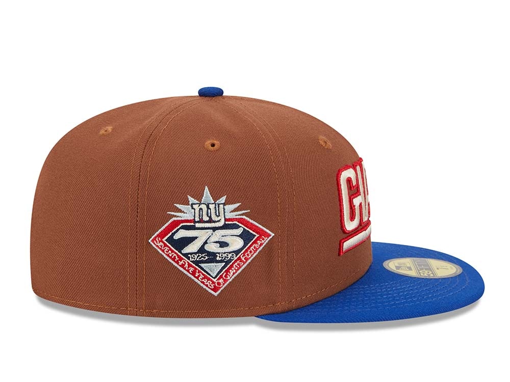 New Era New York Giants 75th Anniversary Harvest Two Tone Edition 59Fifty Fitted Casquette