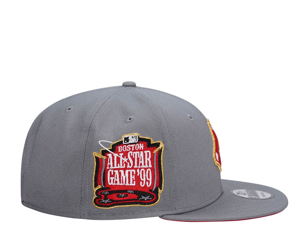 New Era Boston Red Sox All Star Game 1999 Gray and Red Edition 9Fifty Snapback Casquette
