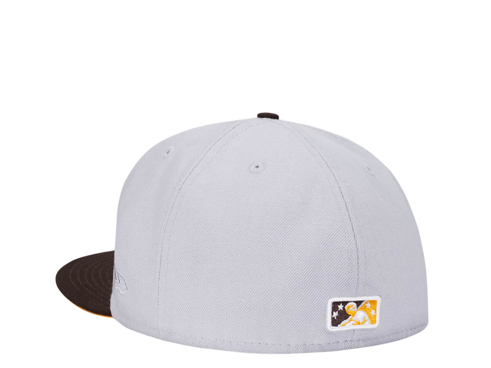 New Era Lynchburg Hillcats Fresh Gray Two Tone Edition 59Fifty Fitted Casquette