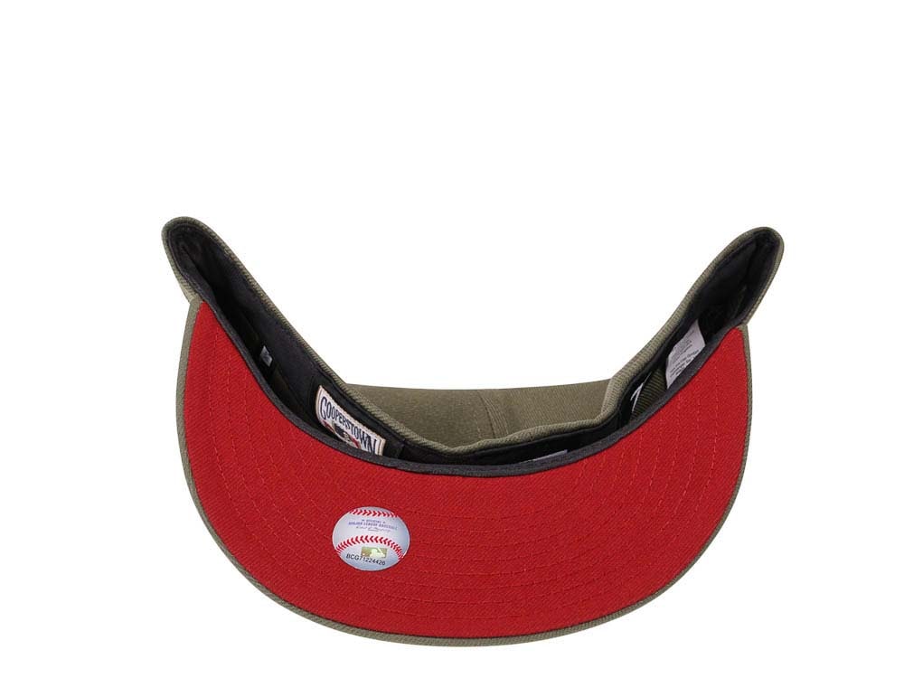 New Era Toronto Blue Jays 30th Season Olive Pinot Noir Edition 59Fifty Fitted Casquette