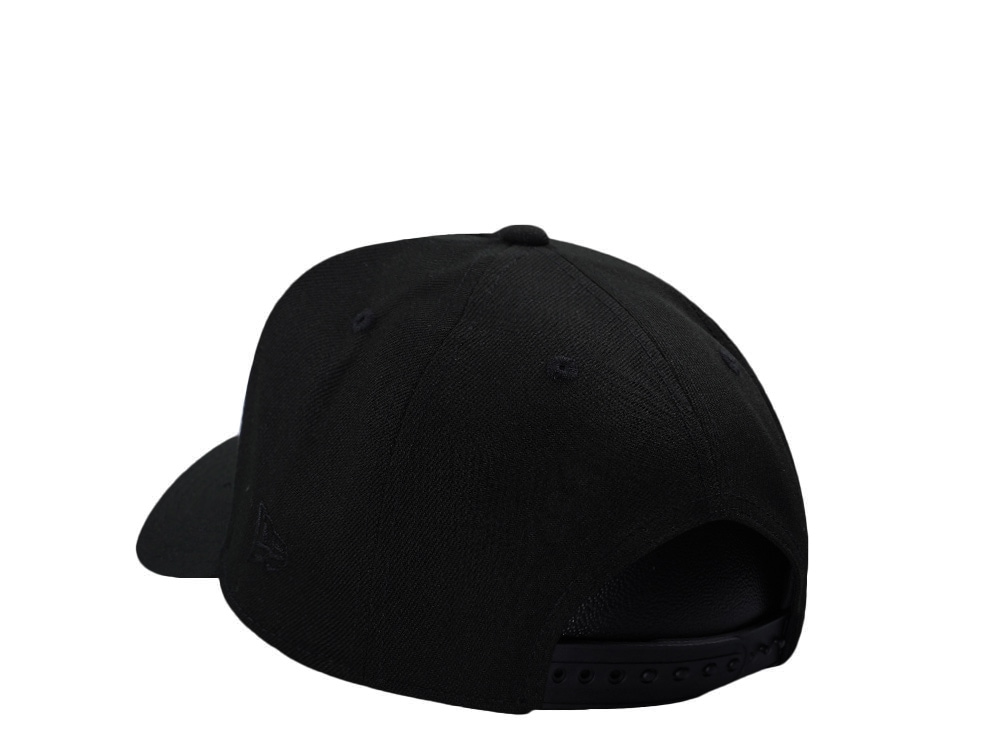 New Era Los Angeles Dodgers Black on Black Prime Edition 9Forty A Frame Snapback Casquette