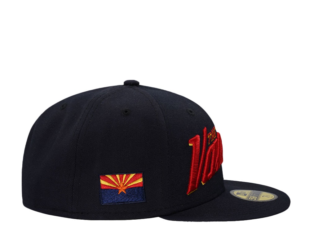 New Era Pheonix Suns Valley Script Navy Classic Edition 59Fifty Fitted Casquette
