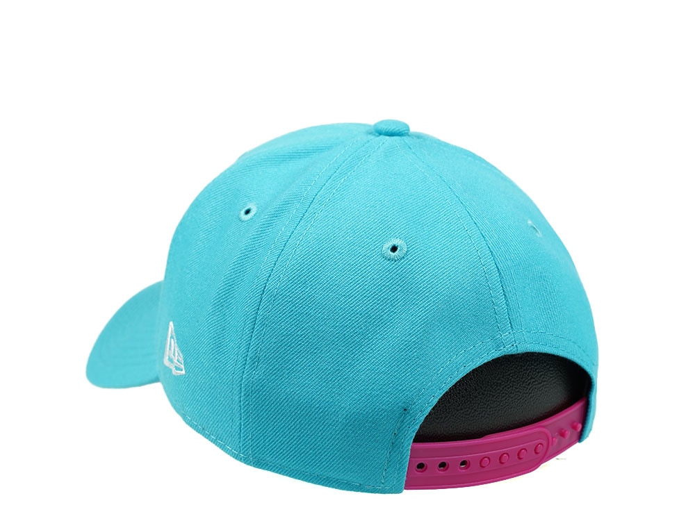 New Era Miami Heat Vice Edition Teal 9Forty Snapback Casquette