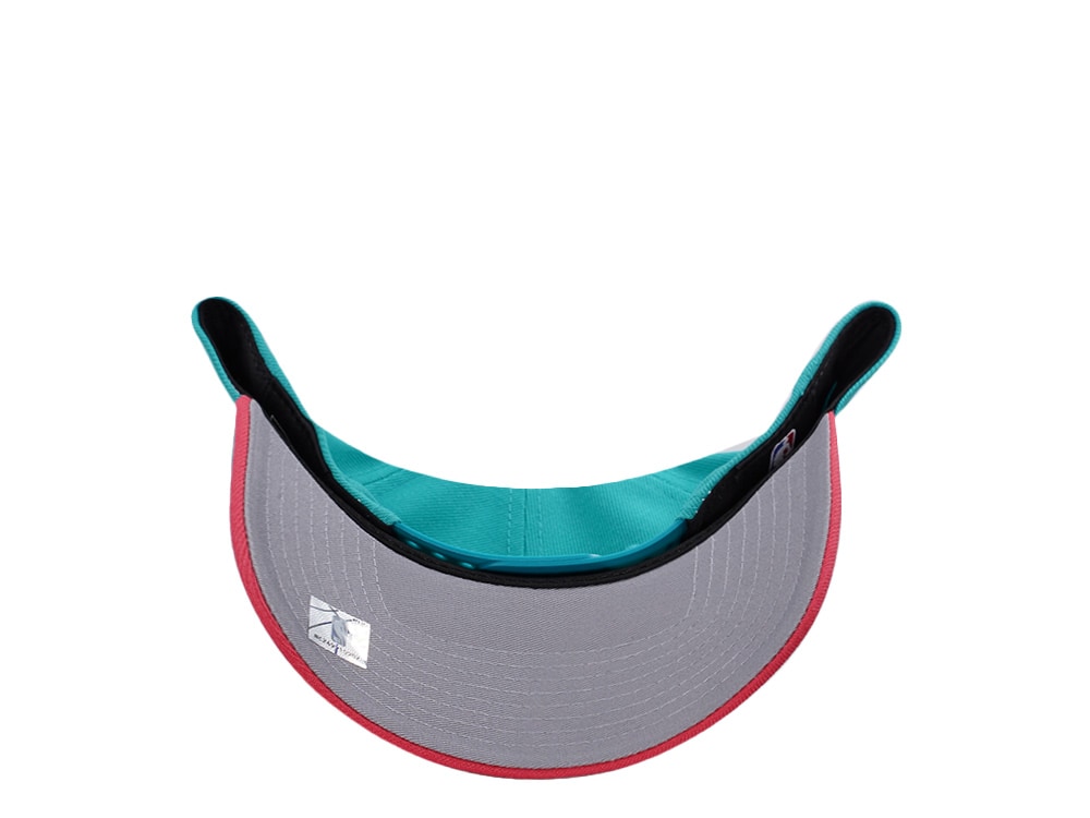 New Era Miami Heat Coral Two Tone Edition 9Forty A Frame Snapback Casquette