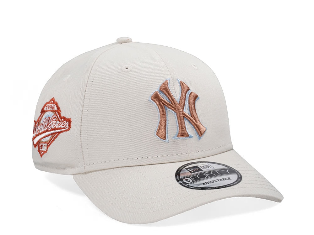 New Era New York Yankees World Series 1996 Stone 9Forty Strapback Casquette