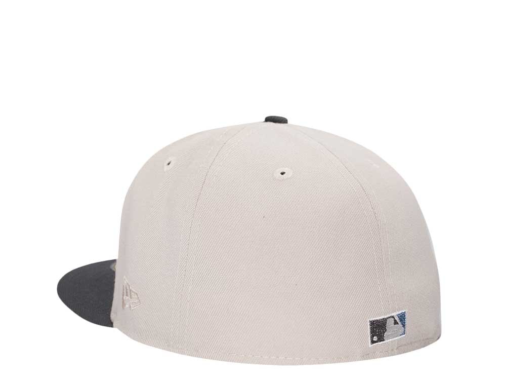 New Era Minnesota Twins Inaugural Season 2010 Stone Pewter Two Tone Edition 59Fifty Fitted Casquette
