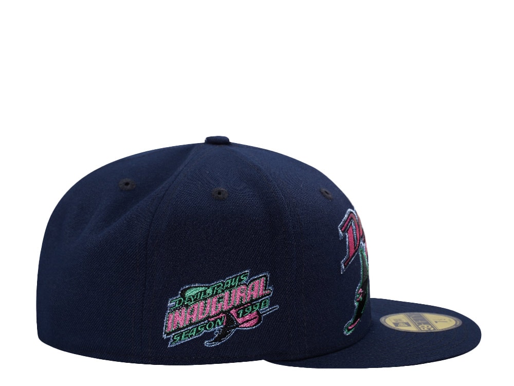 New Era Tampa Bay Rays Inaugural Season Ocean Blue Prime Edition 59Fifty Fitted Casquette