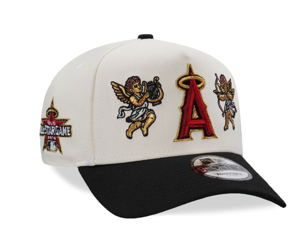New Era Anaheim Angels All Star Game 2010 Cupid Chrome Two Tone Edition 9Forty A Frame Snapback Casquette
