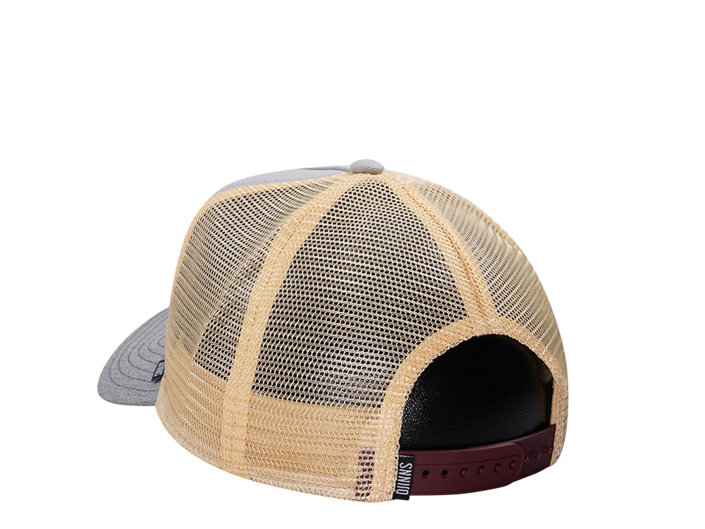 Djinns Lazy Sunday Coffee Club Gray Trucker Snapback Casquette