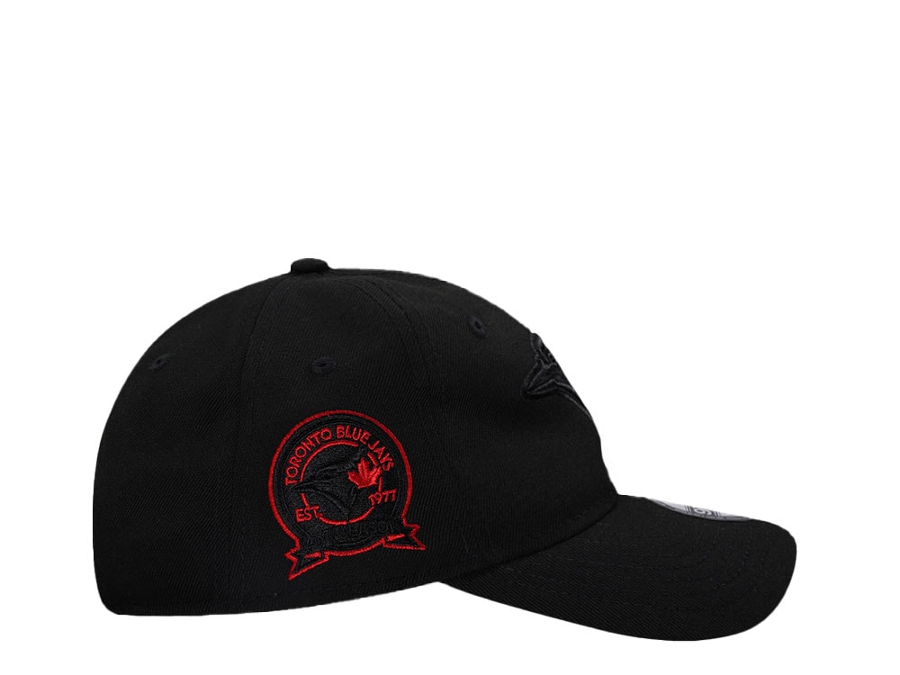 New Era Toronto Blue Jays Black Red Edition 9Twenty Strapback Casquette