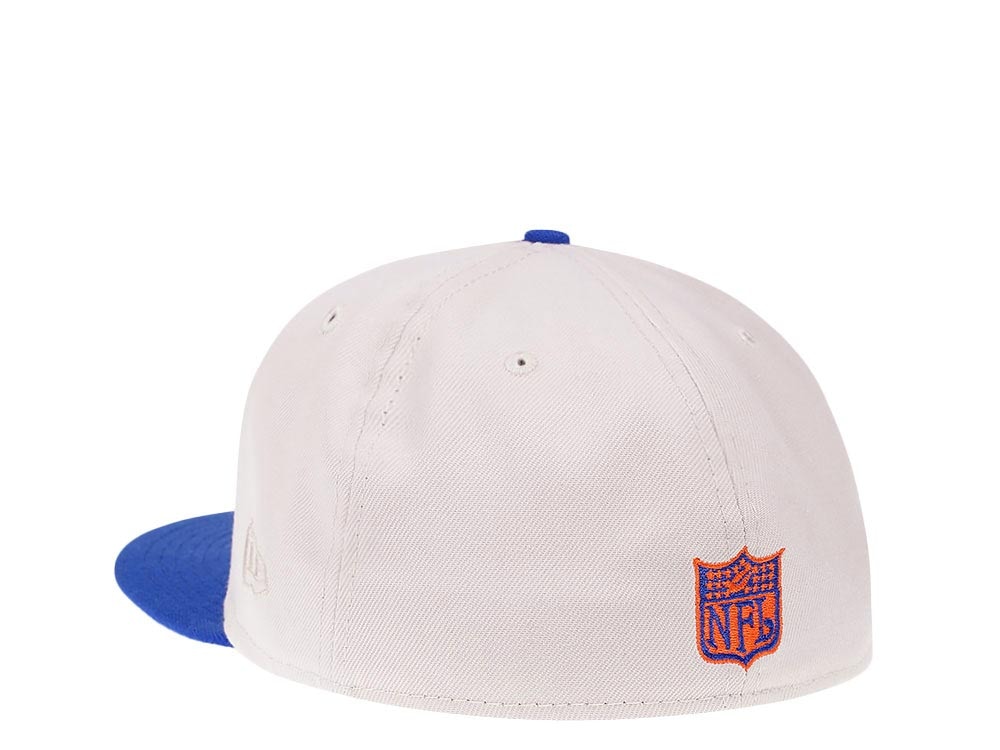 New Era Denver Broncos Stone Two Tone Throwback Edition 59Fifty Fitted Casquette