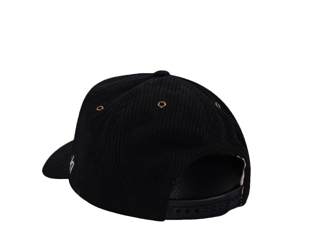 47Brand Chicago White Sox Black Pitchout Cord Edition Snapback Casquette