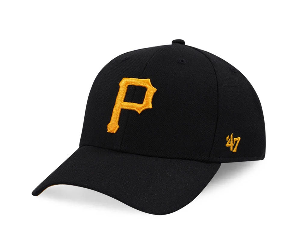 47Brand Pittsburgh Pirates Black Ballpark MVP Snapback Casquette