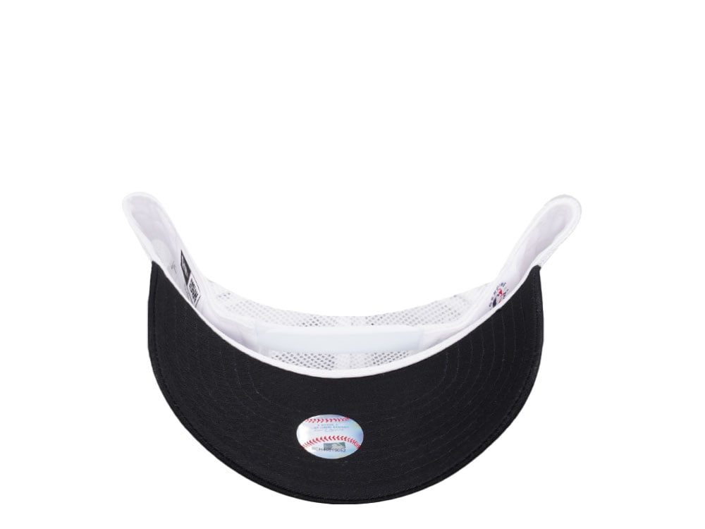 New Era New York Yankees Black A Frame Trucker Kids 9Forty Strapback Casquette