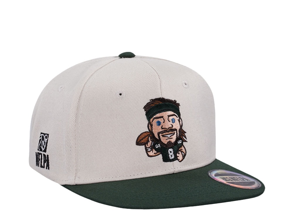 Great Branding New York Jets Rodgers Emoji Two Tone Snapback Casquette