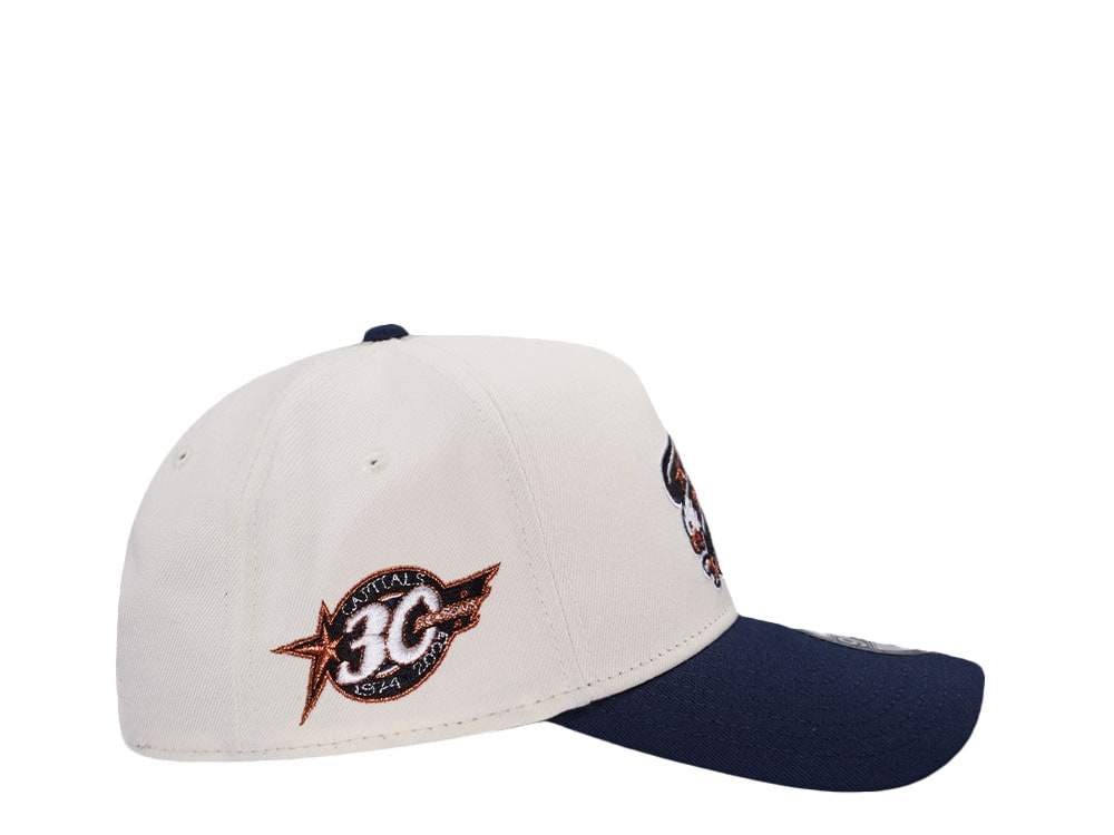 New Era Washington Capitals 30th Anniversary Chrome Two Tone Edition 9Forty A Frame Snapback Casquette
