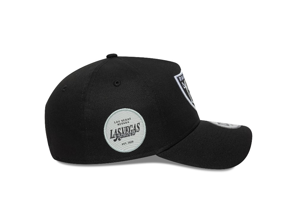 New Era Las Vegas Raiders Side Patch 9Forty A Frame Snapback Casquette