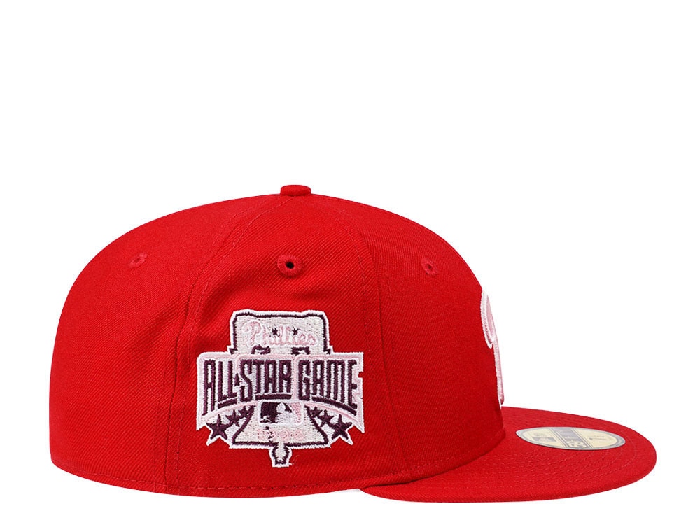 New Era Philadelphia Phillies All Star Game 1996 Shiny Pink Edition 59Fifty Fitted Casquette