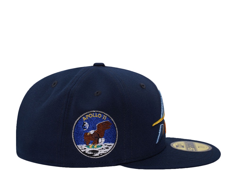 New Era Houston Astros Apollo 11 Ocean Blue Prime Edition 59Fifty Fitted Casquette