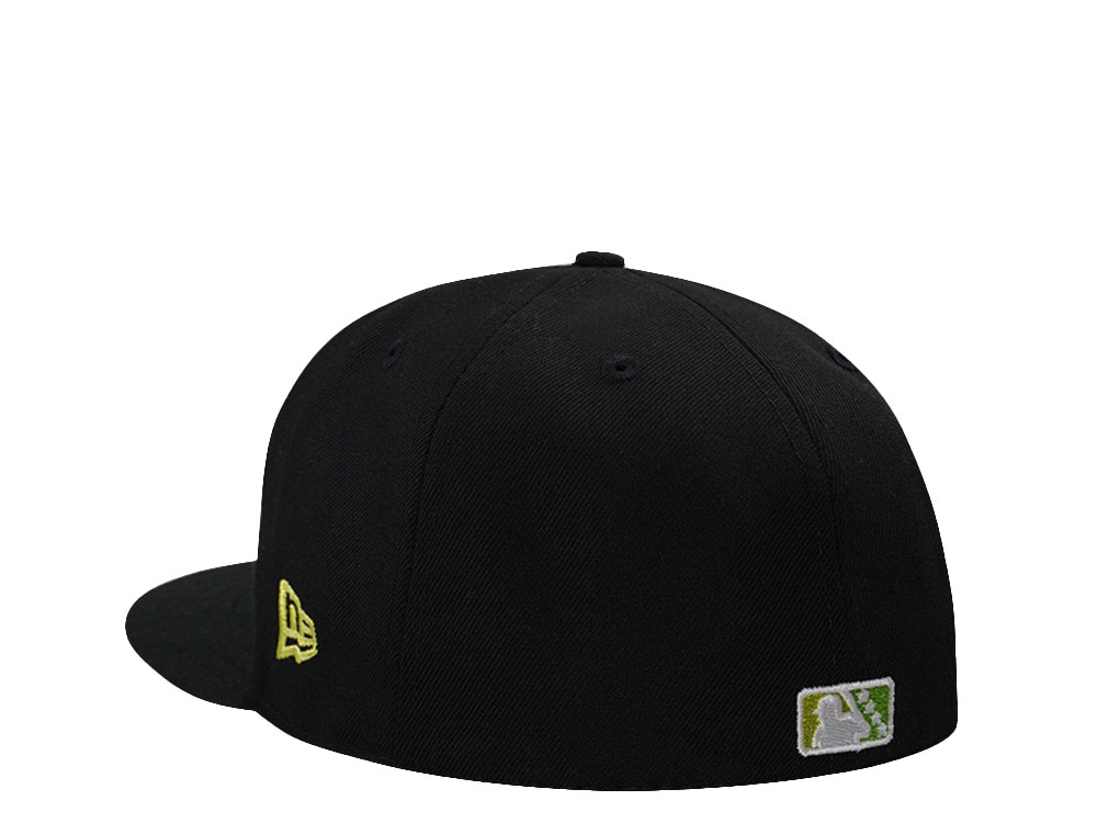 New Era Jacksonville Jumbo Shrimp Triple A National Champions 2025 Black Prime Edition 59Fifty Fitted Casquette