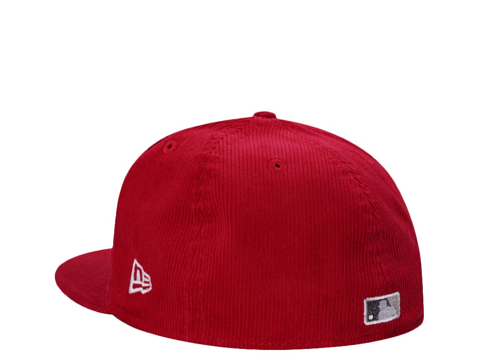 New Era Houston Astros Spacecity Red Corduroy Prime Edition 59Fifty Fitted Casquette