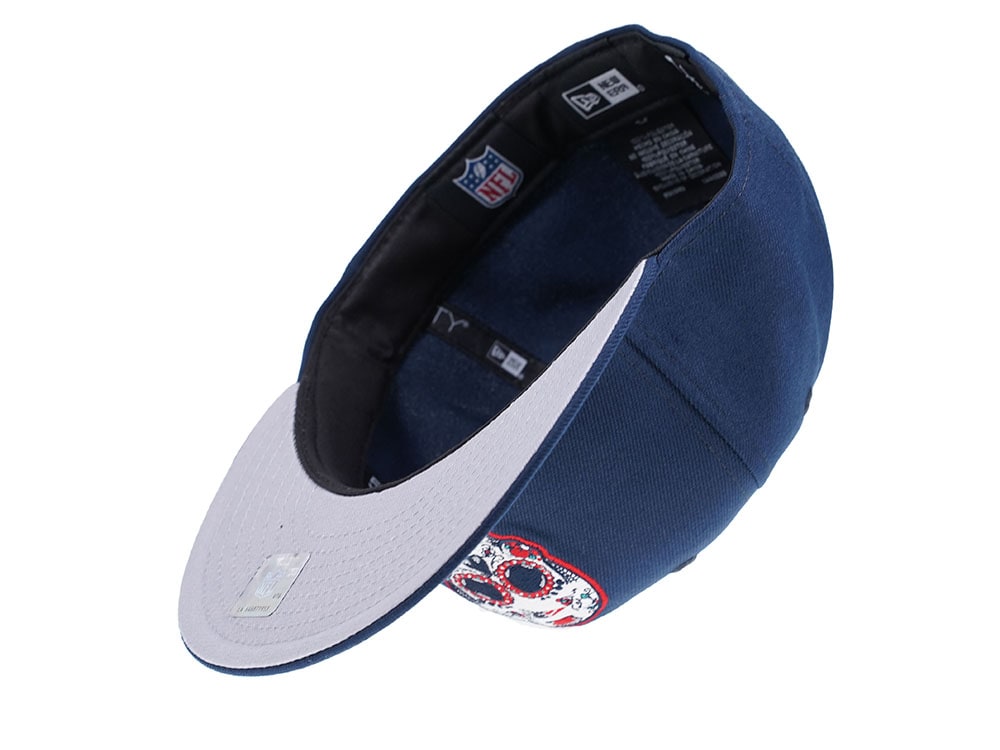New Era New England Patriots Skull Edition 59Fifty Fitted Casquette