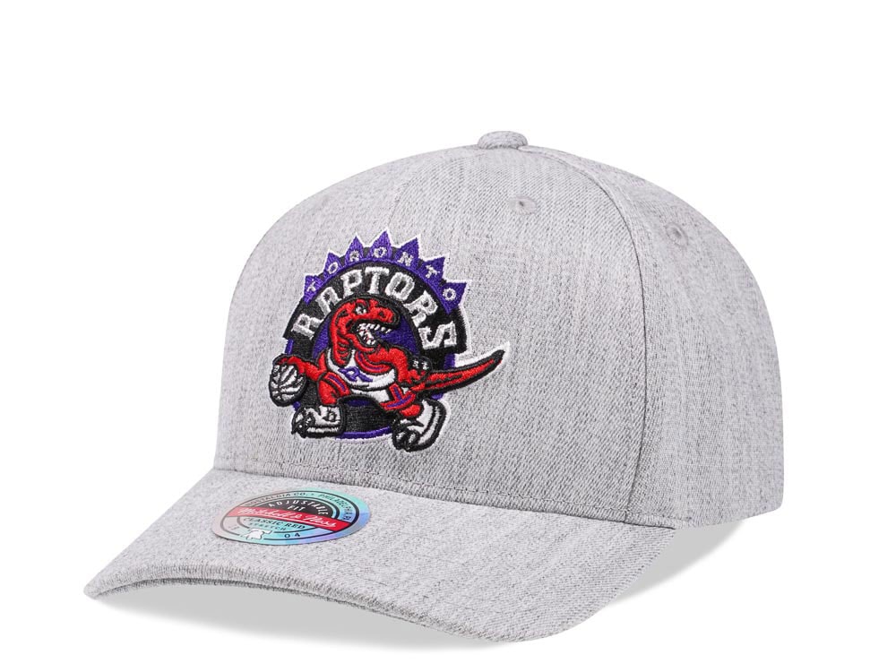 Mitchell & Ness Toronto Raptors Heather Red Line Flex Snapback Casquette