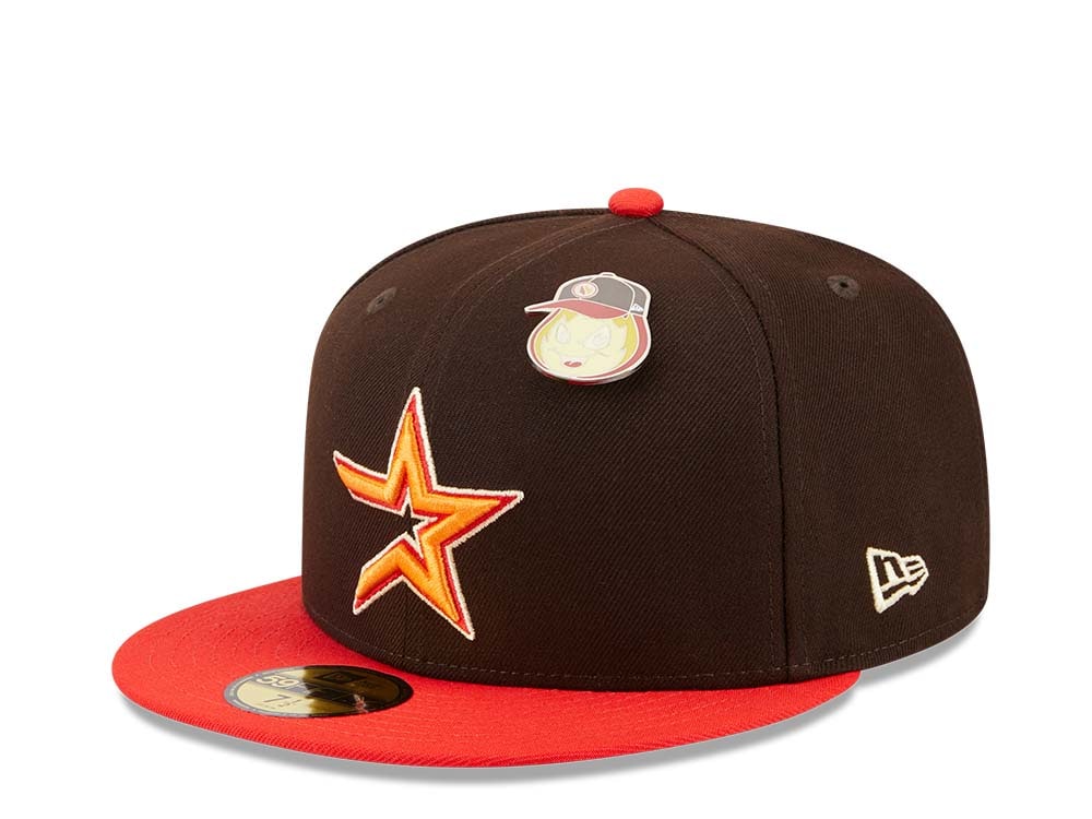 New Era Houston Astros The Elements Brown Two Tone Edition 59Fifty Fitted Casquette