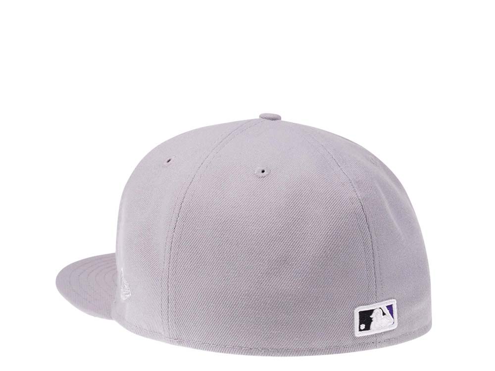 New Era Colorado Rockies 25th Anniversary Fresh Gray Edition 59Fifty Fitted Casquette