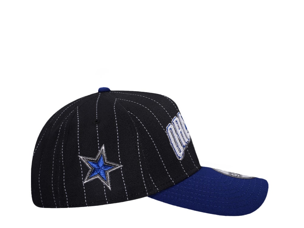 New Era Orlando Magic Pinstripe Two Tone Edition 9Forty A Frame Snapback Casquette