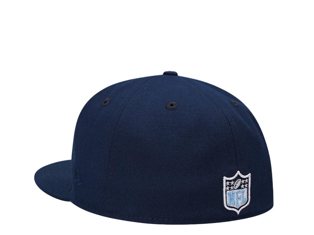 New Era Tennessee Titans 15th Anniversary Navy Classic Edition 59Fifty Fitted Casquette