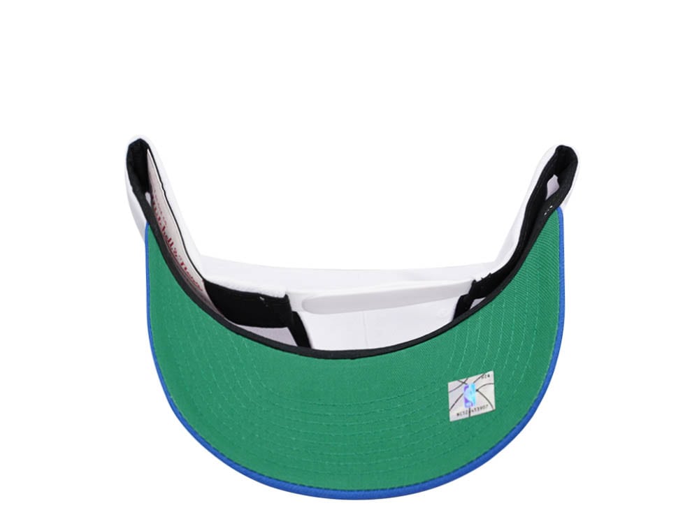 Mitchell & Ness Denver Nuggets Team Two Tone 2.0 Pro White Snapback Casquette