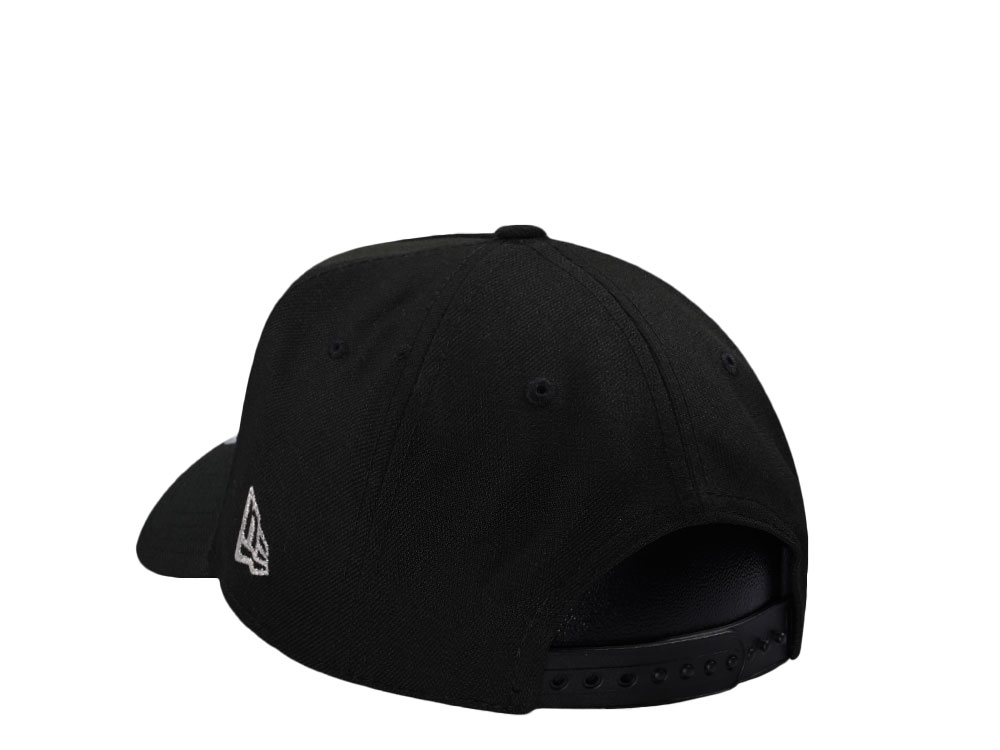 New Era Seattle Mariners Kanji Black Silver Prime Edition 9Forty A Frame Snapback Casquette
