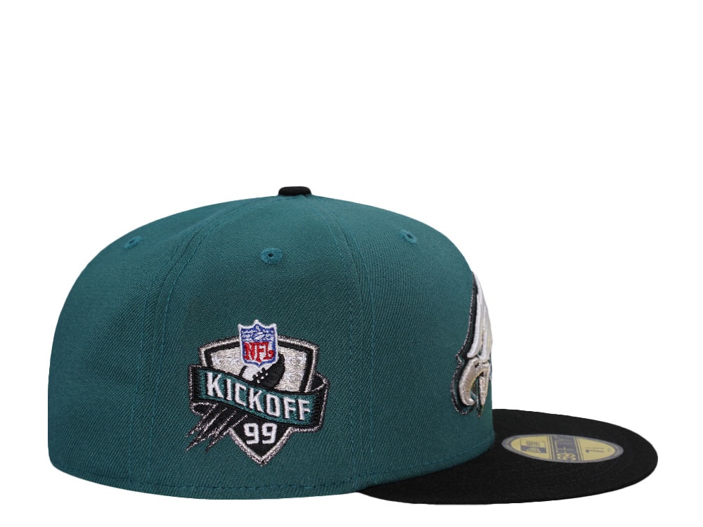 New Era Philadelphia Eagles Kickoff 1999 Green Prime Edition 59Fifty Fitted Casquette