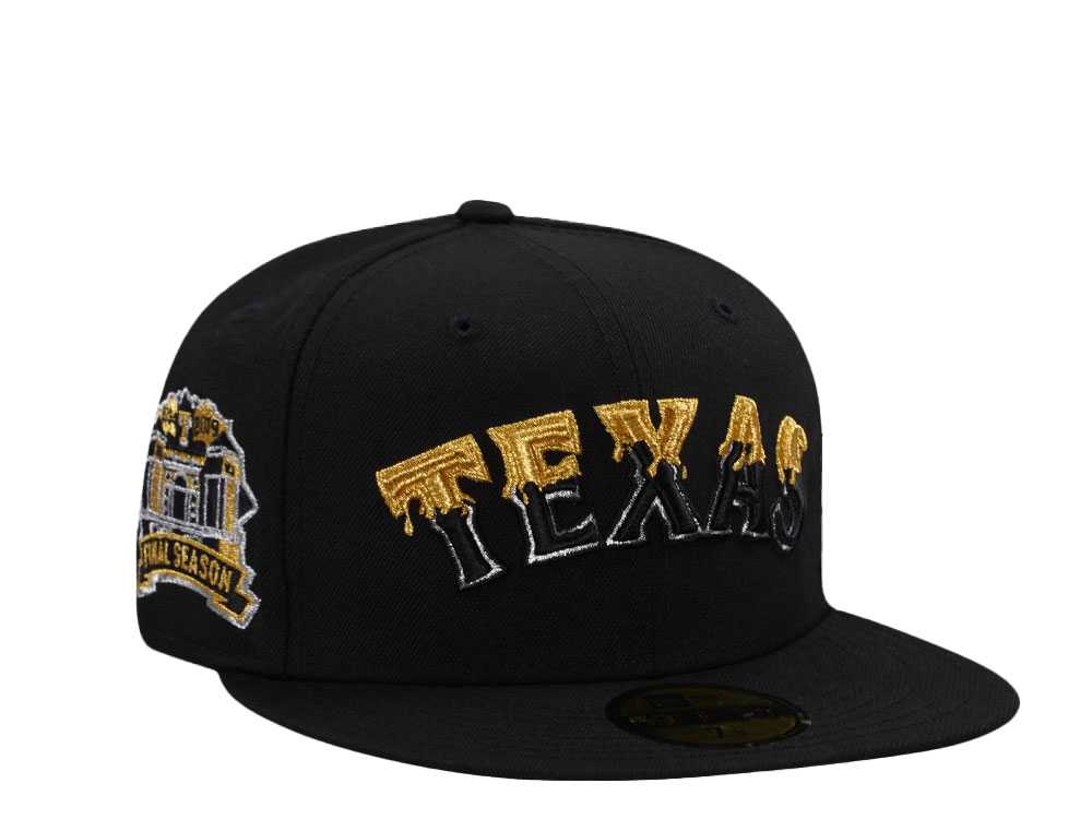 New Era Texas Rangels Final Season Black Prime Edition 59Fifty Fitted Casquette