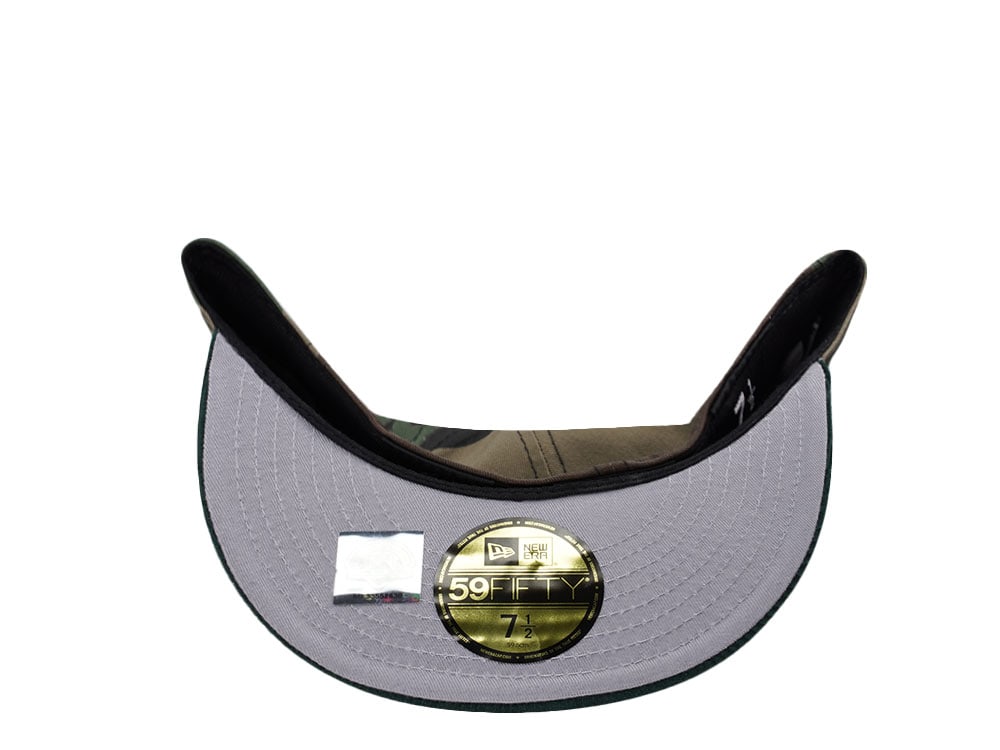 New Era Worcester Red Sox Inaugural Season 2021 Camo Two Tone Edition 59Fifty Fitted Casquette