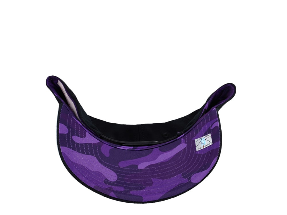 Mitchell & Ness Los Angeles Lakers 404 Club Camo Black Edition Pro Pinch Fit Snapback Casquette
