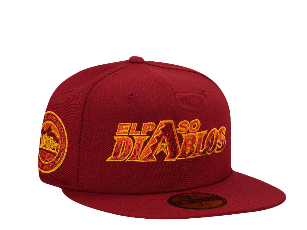 New Era El Paso Diablos Red Prime Edition 59Fifty Fitted Casquette