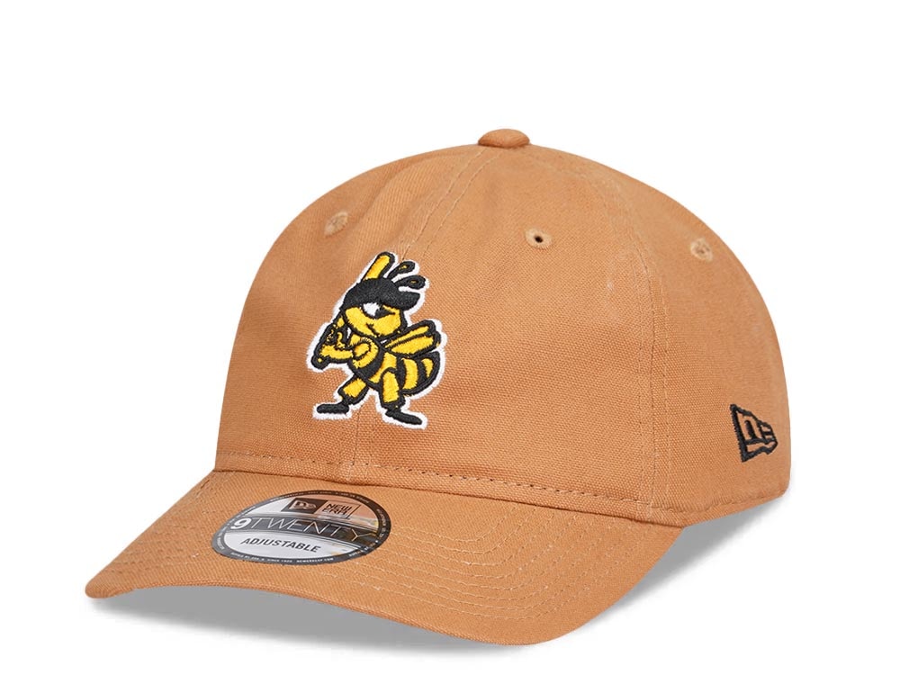 New Era Salt Lake Bees Beige 9Twenty Strapback Casquette
