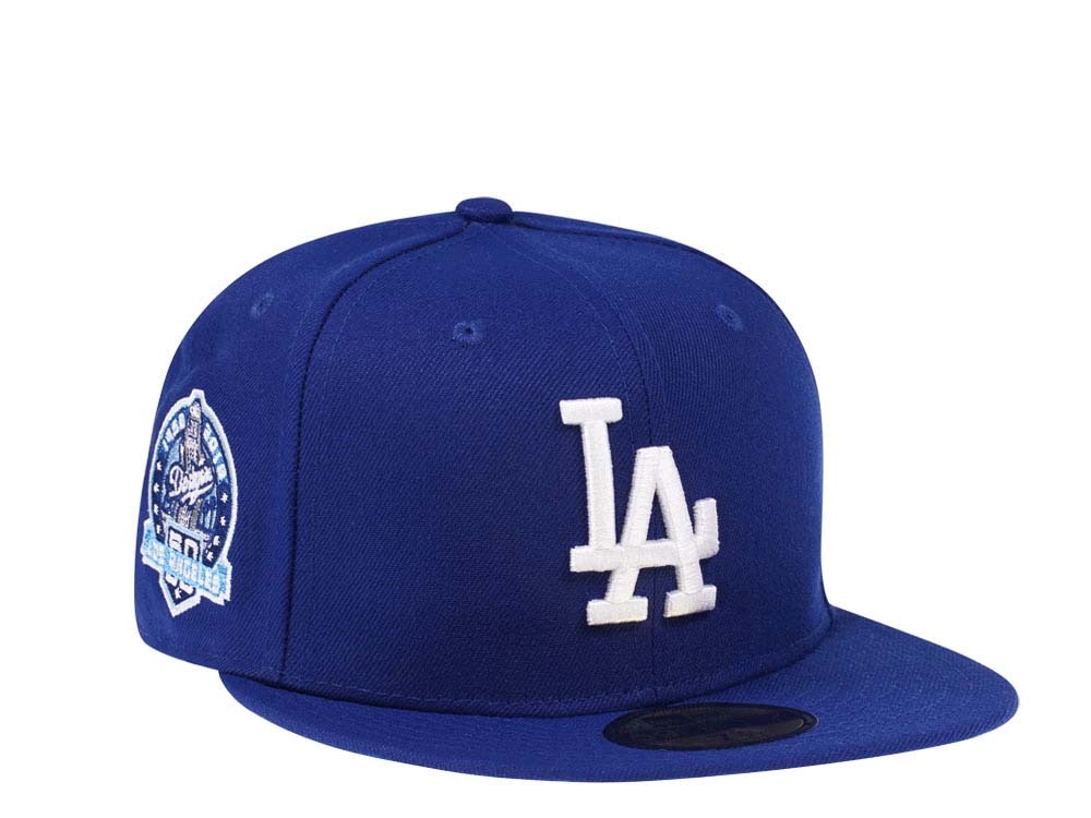 New Era Los Angeles Dodgers 60th Anniversary Glacier Blue Paisley Edition 59Fifty Fitted Casquette