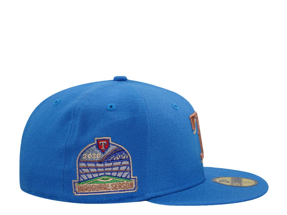 New Era Texas Rangers 2020 Inaugural Season Edition Blue 59Fifty Fitted Casquette
